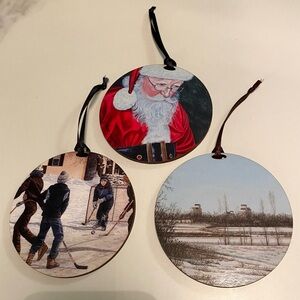 Christmas Ornaments - Yvette Moore Fine Art Moose Jaw Saskatchewan